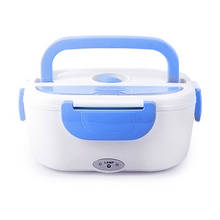 AHTOSKA Portable Electric Heating Lunch Box  12V Food-Grade Food Container Food Warmer For Kids  4 Buckles  Dinnerware Sets Car 2024 - buy cheap