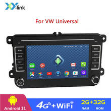 Central multimídia automotiva universal, android 8.1, reprodutor com rádio, vídeo, gps de navegação, para volkswagen, passat, golf, polo, b7, b6, skoda, seat leon 2024 - compre barato