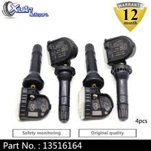 XUAN 4 piezas Sensor de presión de neumático TPMS para Cadillac ATS CTS V ELR Escalade SRX XTS Chevrolet Bolt Camaro caprice 13516164 2024 - compra barato