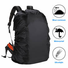 Capa de chuva impermeável para mochilas, 20l, 30l, 40l, 50l, 60l, poeira, capa de chuva, acampamento, caminhadas, escalada, capa para mochila 2024 - compre barato