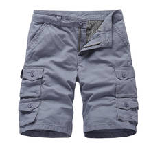 Men Cargo Shorts Multiple Pockets Oversize Sportwear 2022 New Summer Men's Sweatpants Man Pants Overalls Shorts Male Clothing 2024 - buy cheap