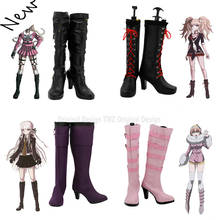 Danganronpa 2 Cosplay Enoshima Junko Shoes Cos Kirigiri Kyouko Boots High Heel Shoes Girls Nagito Komaeda Boots Shoes Women Men 2024 - buy cheap