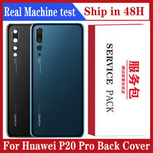 For Huawei P20 Pro Back Glass Battery Cover Rear Door Housing Case Panel For Huawei P20 Pro Back Glass Cover With Camera Lens 2024 - buy cheap