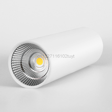 12pcs Surface 20cm 30 centímetros LEVOU Downlight COB 7W 10W 15W 20W 30W Comercial Household & COB Downlight 220V Luz Decorativa