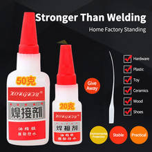 20g/50g Universal Welding Glue for Plastic Wood Metal Rubber Tire Repair Glue Kit Soldering Agent Strong Adhesive Welding Glue 2024 - buy cheap