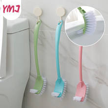 1PC Long Handle Double Sided Toilet Brush Bathroom Scrubber Shower Room Wc Accessories Cleaning Brush Household Cleaning Tool 2024 - buy cheap