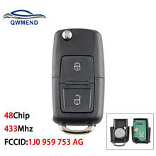 QWMEND 1J0 959 753 AG for VW Key ID48 Chip Remote Key for VW/VOLKSWAGEN Beetle Bora Golf Passat Polo Transporter T5 2024 - buy cheap