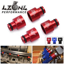 LZONE - 4pcs Racing PQY Fuel Injector Top Hats Adapters for RDX Injectors to B16 B18 D16Z D16Y WITH PQY STICKER JR-FIA01 2024 - buy cheap