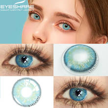 Цветные контактные линзы EYESHARE для глаз, 2 шт., цветные линзы ed, гималайские косметические контактные линзы для глаз, для ежегодного использования, для макияжа, контакты для глаз 2024 - купить недорого