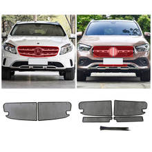 For Mercedes Benz GLA X156 2017 2018 2019 Front Grills Insect Net Radiator Condenser Protective Cover Anti Insect Sand Mesh 2024 - buy cheap