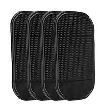 4 PCs Black Magic Sticky Pad Anti Slip Mat Car Dashboard for Cell Phone 2024 - buy cheap