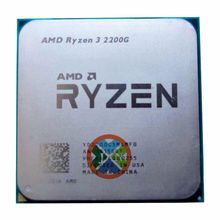 AMD Ryzen 3 2200G R3 2200G 3,5 ГГц четырехъядерный четырехпоточный процессор YD2200C5M4MFB разъем AM4 2024 - купить недорого