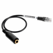 Telefone móvel 3.5mm fone de ouvido com microfone para mitel avaya 2410 2420 4610 4620 4621 adaptador de telefone-smartphone 3.5mm para rj9/rj10 2024 - compre barato