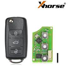 Xhorse XKB510EN B5 Тип 3 кнопки универсальный дистанционный ключ для VVDI VVDI2 инструмент для ключей (английская версия) 10 шт./лот 2024 - купить недорого