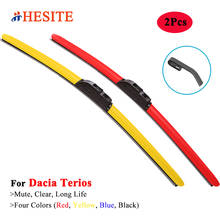 HESITE Colorful Wiper Blades For Daihatsu Terios J1 J2 SUV 4WD 2002 2003 2005 2008 2009 2010 2012 2015 2016 2017 2019 2021 2022 2024 - buy cheap