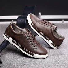 Gentlemans Luxury Leather Shoes Men Sneakers Men Trainers Lace-up Flat Driving Shoes Zapatillas Hombre Casual 896 2024 - buy cheap