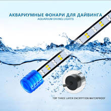 Luz de acuario LED impermeable para peceras, luz sumergible para plantas acuáticas, decoración acuática con Clip 2024 - compra barato