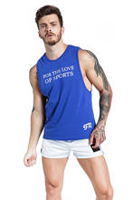 Men Tank Top Cotton High Quality Undershirt Bodybuilding Singlet Fitness Sleeveless Vest Men Tank Tops Printing Vest Shirts 2024 - buy cheap