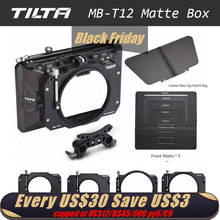 Tilta MB-T12 4*5.65 Lightweight Carbon Fiber Matte box (Clamp on) 15mm Rod Adapter for RED ARRI SONY DSLR BMPCC Cage Camera Rig 2024 - buy cheap