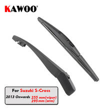 KAWOO-escobillas de limpiaparabrisas trasero de coche, limpiaparabrisas, brazo para Suzuki s-cross Hatchback (2013 en adelante), 255mm 2024 - compra barato