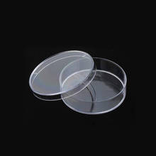 Acessórios de microscópio placa de petri 55mm, placa de plástico transparente para cultura 2024 - compre barato