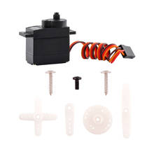 Jx-servomotor analógico para helicóptero, engrenagem de plástico, 2kg, 9g, micro-analógico, 1/10 1/8 rc, carro, barco, robô, braço 2024 - compre barato