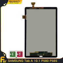 ЖК-дисплей для Samsung Galaxy Tab A 10,1, SM-P580, SM-P585, P580, P585, сенсорный экран, дигитайзер в сборе, замена 2024 - купить недорого