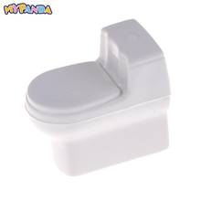 Muebles de casa de muñecas de modelado, modelo blanco de simulación para baño, juguete para Decoración de casa de muñecas, 1x1:20 2024 - compra barato