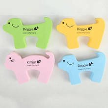 20Pcs Animal Protection Baby Safety Security Card Door Stopper Baby Care Lock Protection 2024 - buy cheap