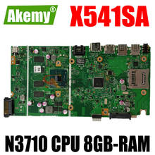 X541SA Original Notebook Mainboard 4GB 8GB RAM N3050 N3150 N3700 CPU for ASUS X541 X541S X541SA Laptop Motherboard 2024 - buy cheap