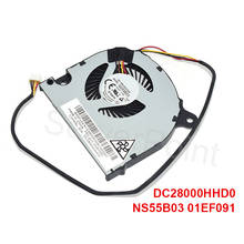 Free shipping Original NEW CPU Cooling fan for NS55B03 15J07 01EF091 DC28000HHD0 5v 0.45A notebook fan 2024 - buy cheap