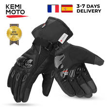 KEMiMOTO Winter Motorcycle Gloves Touch Screen Motorcross Waterproof Windproof Protective Winter Gloves Men Guantes Moto Luvas 2024 - buy cheap
