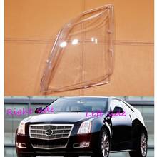 Cubierta transparente para faro delantero, cubierta de cristal para Cadillac CTS 2010, 2011, 2012, 2013, 2014, 2015 2024 - compra barato