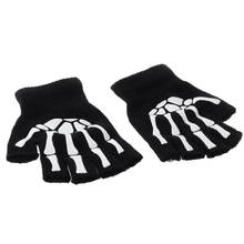 Cycling Gloves Kids Outdoor Sports Bicycle Half Finger Skeleton Soft Protective 2024 - buy cheap