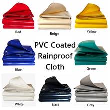 600GSM Rainproof Cloth PVC Coated Tarpaulin Outdoor Pavilion Waterproof Cloth Garden Awning Shade Sail Car Shed Rainproof Cloth 2024 - buy cheap