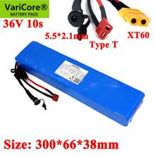 VariCore-batería de litio 18650 para bicicleta eléctrica, 36V, 12,0ah, 10Ah, 8Ah, BMS integrado, 30A, y dispositivo de fusible, 600W 2024 - compra barato