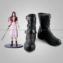 Personaje de Final Fantasy VII FF 7 Aerith gainsbury, zapato de Anime, disfraz, utilería, zapatos, botas 2024 - compra barato