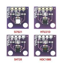 Hdc1080 módulo de baixa potência, GY-213V-HDC1080 sensor de umidade digital de alta precisão com sensor de temperatura 2024 - compre barato