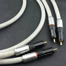 Hi-end Тара Labs премьер M2 rca кабель A-OF8N медной экранирующей оплеткой HIFI соединительные кабели с RCA штекер 2024 - купить недорого