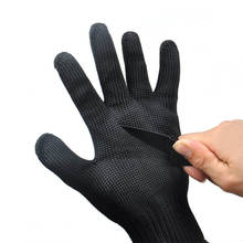 1 пара, высококачественные перчатки с защитой от порезов, защитные перчатки с металлической сеткой, рабочие перчатки для мясника, садовые инструменты 2024 - купить недорого