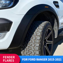 Mudguards Fender Flares Wheel Arch For Ford Ranger Wildtrak T7 T8 PX1 MK2 2015 2016 2017 2018 2019 2020 2021 Double Cabin 5" 2024 - buy cheap
