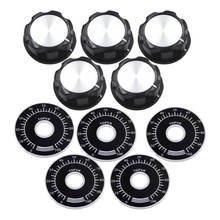 10PCS(5+5) A03 Dial Knob + MF-A03 Bakelite Knob With Scale Plate Sheet Scale Digital Potentiometer 2024 - buy cheap