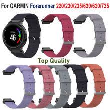 COMLYO Silicone Smart Watch Band for Garmin Forerunner Bracelet Strap Belt for Garmin Forerunner 220/230/235/630/620/735 watch 2024 - buy cheap