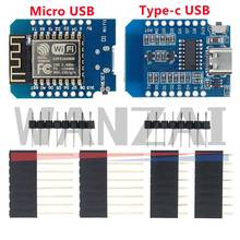 D1 Mini ESP8266 ESP-12 ESP-12F CH340G V2 USB WeMos D1 Mini WIFI Development Board D1 Mini NodeMCU Lua IOT Board 3.3V With Pins 2024 - buy cheap
