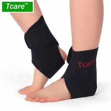 Tcare 1Pair Tourmaline Self Heating Far Infrared Magnetic Therapy Ankle Care Belt Support Brace Heel Massager Foot Health Care 2024 - buy cheap
