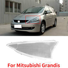 CAPQX For Mitsubishi Grandis  Front Head Light Headlamp Cover Lampshade Waterproof Lampcover Lamp Shade Shell Hood 2024 - buy cheap