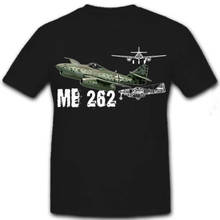 Camiseta corta informal para hombre, camisa de la Fuerza Aérea WW 2, de Schwalbe JET FIGHTER, BOMBER, 262 2024 - compra barato