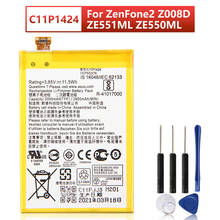 Original Replacement Battery C11P1424 For Asus ZenFone2 Z008D ZE551ML ZE550ML Z00AD Z00ADB ZenFone2 5.5inch 3000mAh Battery 2024 - buy cheap