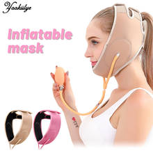 Face-lifting Mask V Line Firming Strap Inflatable Face-lifting Belt Remove Nasolabial Lines Double Chin Face Slimming Bandage 2024 - buy cheap