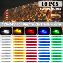 10x 9 LED 12V 24V Light External Side Marker Oval Clearance Warning Tail Lamp Trailer Truck Lorry Caravan Indicator Accessories 2024 - buy cheap